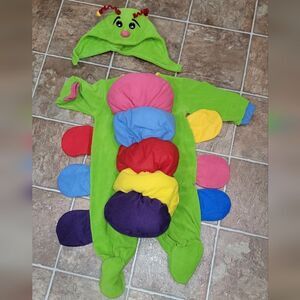 Donattelo Colorful Caterpillar Costume for Infant Kids Size 12 Months